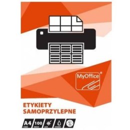 ETYKIETY A4 MyOFFICE 105 X 148 MM (100) MYOFFICE
