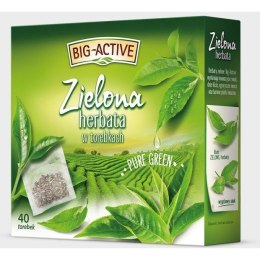 HERBATA BIG-ACTIVE ZIELONA PURE GREEN (40) BIG-ACTIVE