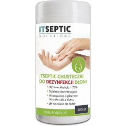 Chusteczki do dezynfekcji rąk Itseptic tuba (100) ITSEPTIC