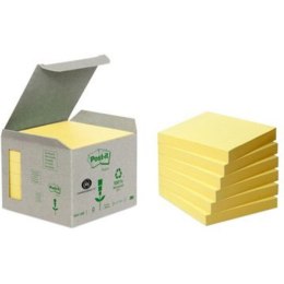 Karteczki Post-it 76x76mm (654-1B) żółte (6x100) Post-it