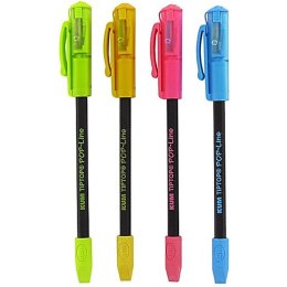 Ołówek z temperówką i gumką Kum Tip Top mix kolorów Kum