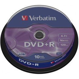 PŁYTY VERBATIM DVD+R CAKE (10) Verbatim