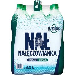 Woda Nałęczowianka 1.5L gazowana (6) Nałęczowianka