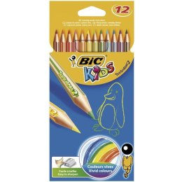 Kredki ołówkowe BiC Kids Tropicolors 12 kolorów Bic