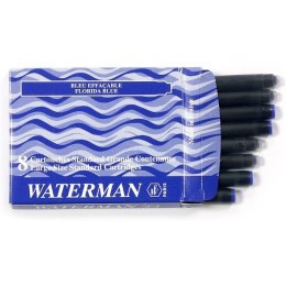 NABÓJ NIEBIESKO-CZARNY STANDARD WATERMAN (8 SZTUK) Waterman