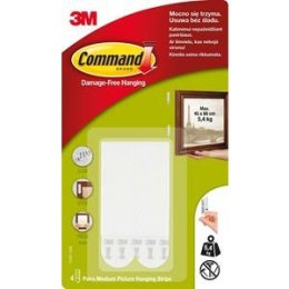 Rzepy Command (do wieszania obrazów) białe (4) COMMAND