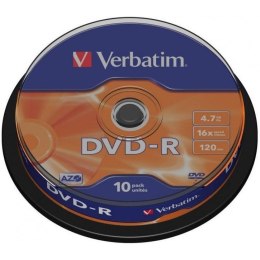 PŁYTY VERBATIM DVD-R CAKE (10) Verbatim