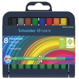 Flamastry Schneider Link-it 1.0mm 8 kolorów Schneider