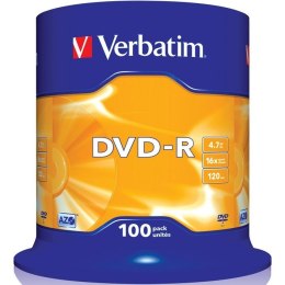PŁYTY VERBATIM DVD-R CAKE (100) Verbatim