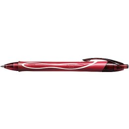 Długopis żelowy BiC Gelocity Quick Dry czerwony Bic