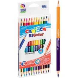 Kredki ołówkowe Carioca BiColor 24 kolory CARIOCA