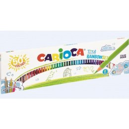 Kredki ołówkowe Carioca Tita 50 kolorów CARIOCA