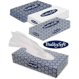 Chusteczki BulkySoft 2w celulozowe białe (100) BulkySoft
