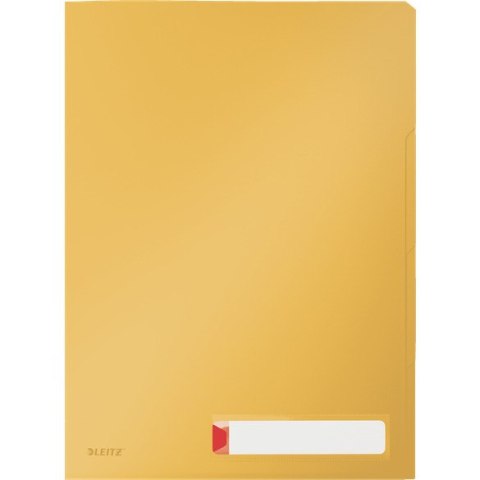 Folder PP Leitz Cosy A4/200µm 3 przegródki niebieski (3), NIEBIESKI Leitz