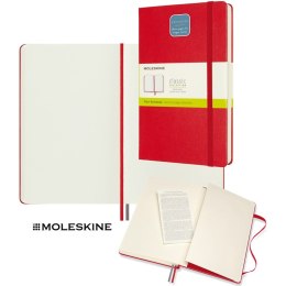 Notatnik Moleskine Classic L (13x21cm) gładki czerwony Moleskine
