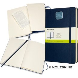 Notatnik Moleskine Classic L (13x21cm) gładki niebieski Moleskine