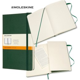 Notatnik Moleskine Classic L (13x21cm) linie zielony Moleskine