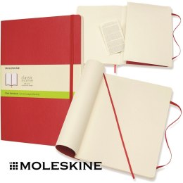 Notatnik Moleskine Classic XL (19x25cm) gładki czerwony Moleskine