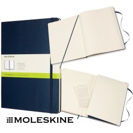 Notatnik Moleskine Classic XL (19x25cm) gładki niebieski Moleskine