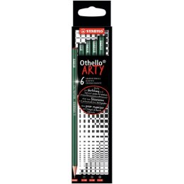 Ołówki Stabilo Othello Arty Hard (2x2H 2x3H 2x4H) Stabilo