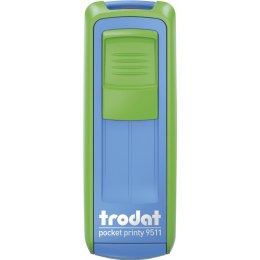 Pieczątka Trodat Pocket Printy 9511 zielono-niebieska Trodat