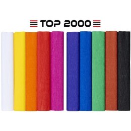 Bibuła marszczona Top 2000 Creatino 25x200cm mix klasyczny (10) Top 2000