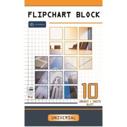 Blok do flipchartu Interdruk 64x100cm gładki (10) Interdruk