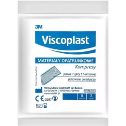 Kompresy Viscoplast 7.5x7.5cm (3) Viscoplast
