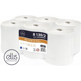Ręcznik w rolce Ellis 130m 2w celuloza białe (6) Ellis