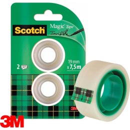 Taśma biurowa Scotch Magic 19mm/7.5m matowa (2) Scotch