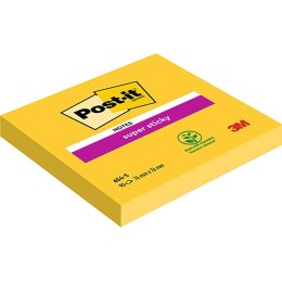 Karteczki Post-it Super Sticky 76x76mm (654-S) żółte (90) Post-it