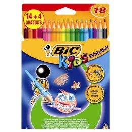 Kredki ołówkowe BiC Kids Evolution 18 kolorów Bic