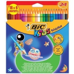 Kredki ołówkowe BiC Kids Evolution 24 kolory Bic