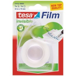 Taśma biurowa Tesa Film Invisible 19mm/33m + podajnik TESA