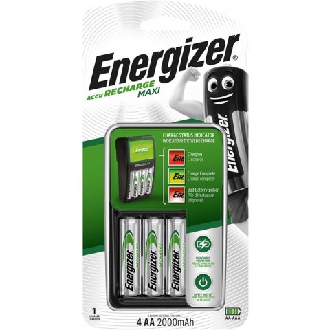 Ładowarka Energizer Maxi (+4 akumulatorki AA) Energizer