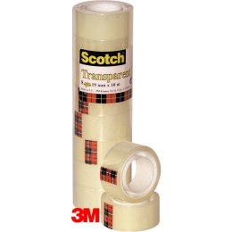 Taśma biurowa Scotch 550 19mm/10m transparentna (8) Scotch